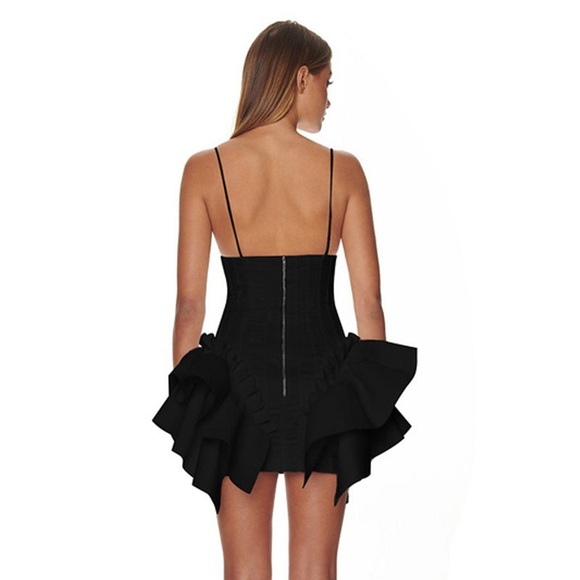 Black Promiscuous Mini Dress from Story 1440 Dom Collection. New with tags - Picture 4 of 10